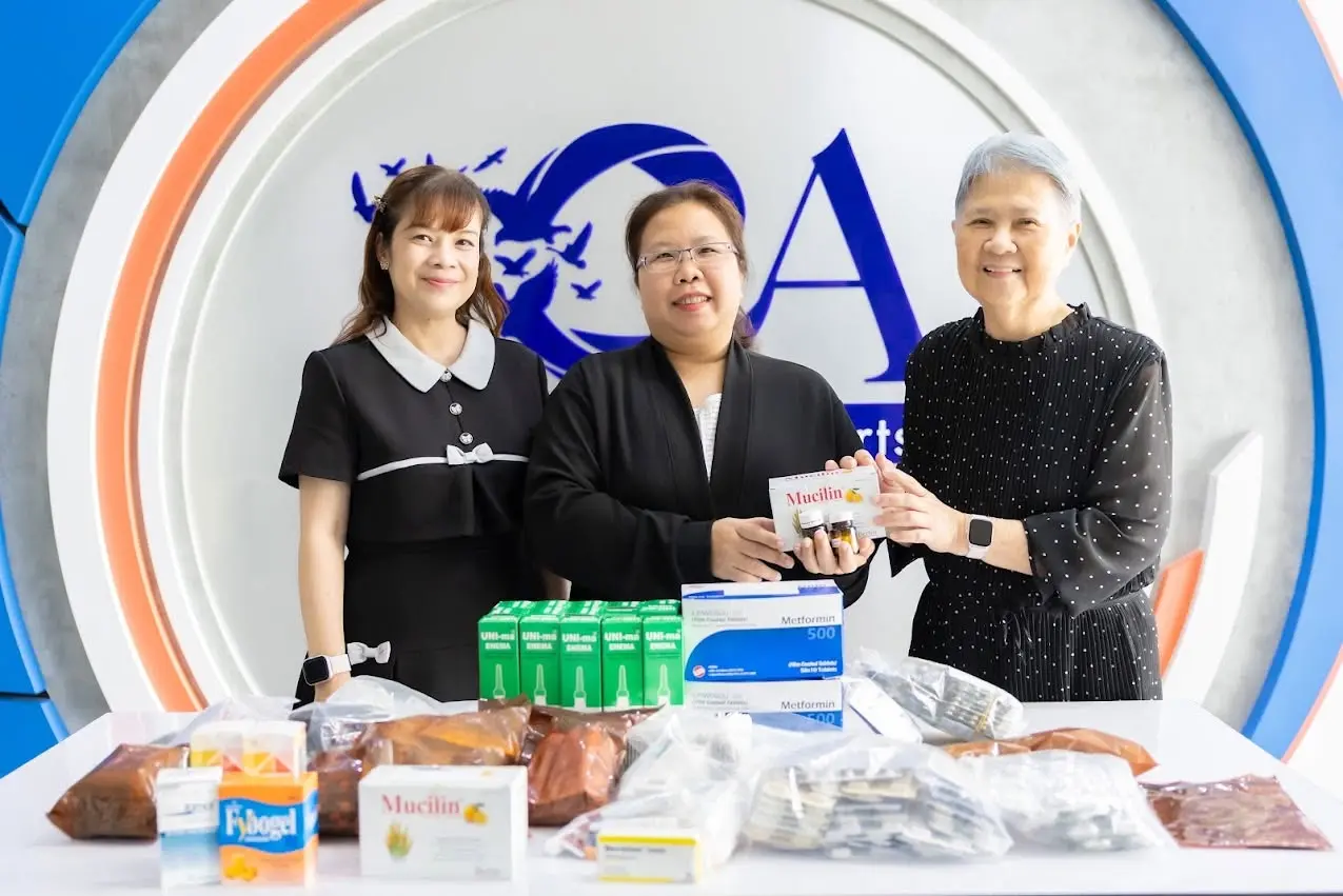772036544_29087564664166634_5512676004438272379_n กิจกรรมบริจาคยา สู่มหาวิทยาลัยสีเขียว นิเทศศาสตร์ KBU